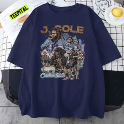 J Cole Crooked Rapper Vintage Bootleg Raptees 90s T-Shirt