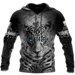 Jaguar Persionalized Your Name All Over Printed Hoodie