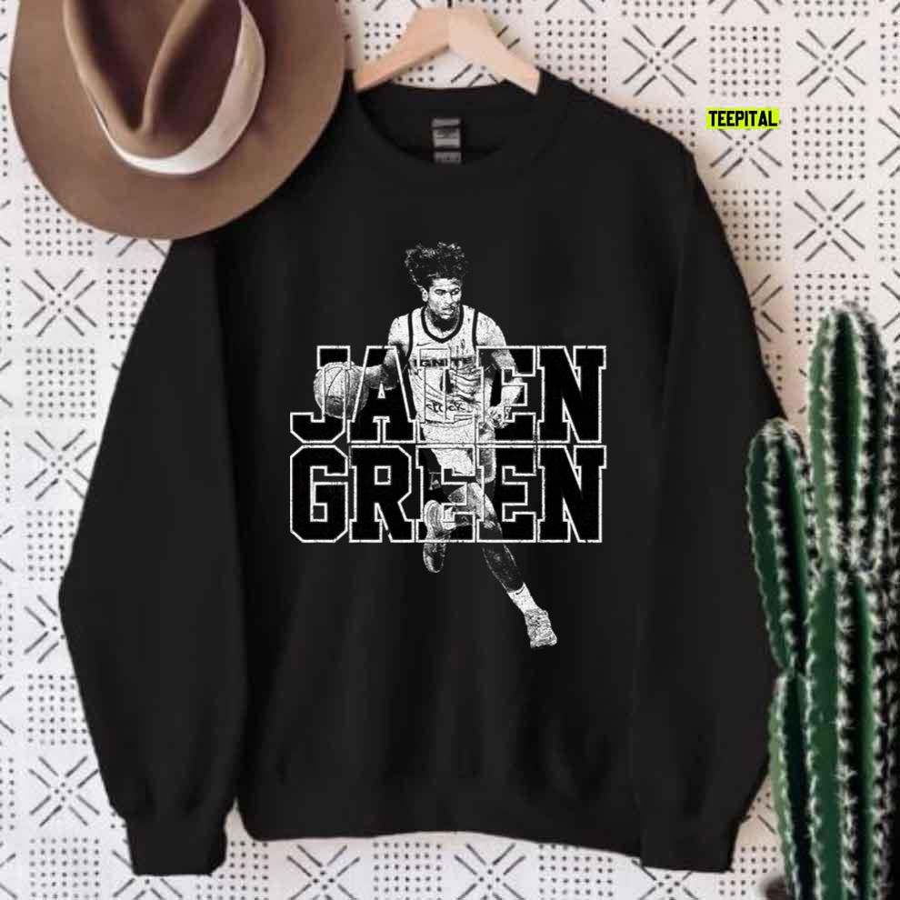 Jalen Green Houston Rockets T-Shirt Sweatshirt
