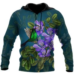 Jamaica Doctor Bird All Over Print US Unisex Size Hoodie