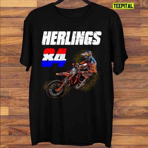 Jeffrey Herlings World Champion 84 Motocross Champion T-Shirt