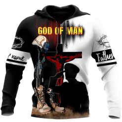 Jesus Father’s day Persionalized Your Name All Over Printed Hoodie JJ KT