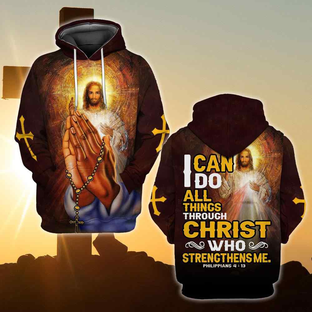 Jesus I Can Do All Things Hoodie