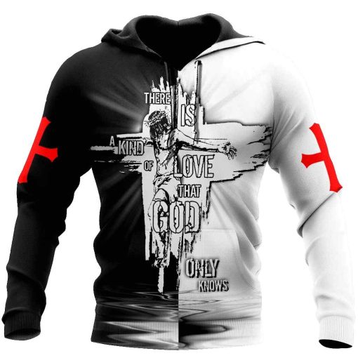 Jesus-There is A Kind of Love All Over Printed Unisex Hoodie