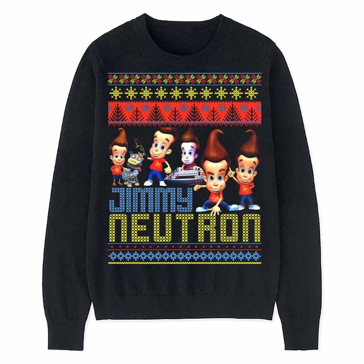 Jimmy Neutron Ugly Christmas Sweatshirt