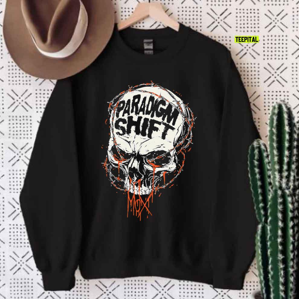 Jon Moxley Paradigm Shift Skull T-Shirt