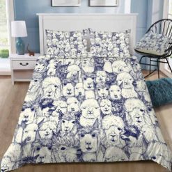 Just Alpacas Indigo Bedding Set