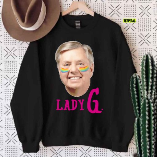 Lady G. Senator Lindsey Graham Gay Pride T-Shirt