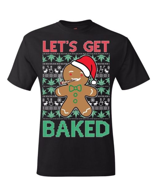 Lets Get Baked Ugly Christmas Sweater