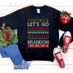 Let’s Go Brandon Funny Christmas Ugly Sweatshirt