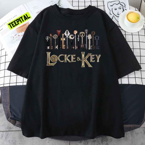 Locke And Key Movie Netflix All Keys T-Shirt