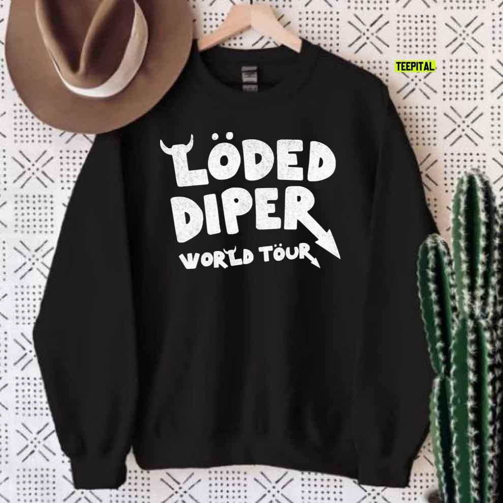 Loded Diper World Tour Vintage Funny Rodrick Heffley T-Shirt