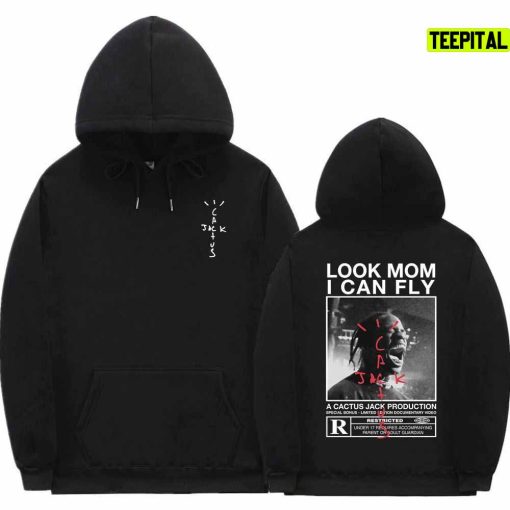 Look Mom I Can Fly Travis Scott Merch Hiphop Hoodie