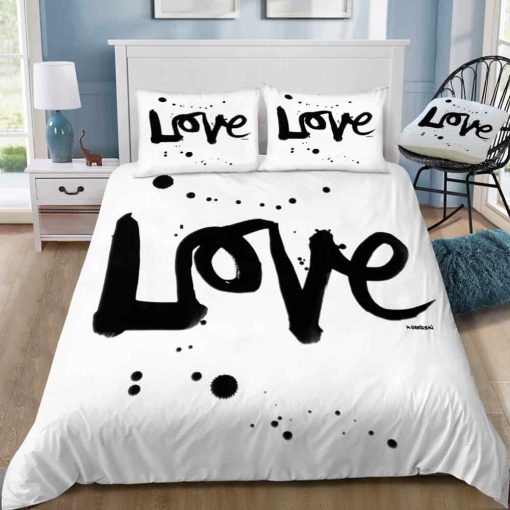 Love Bedding Set