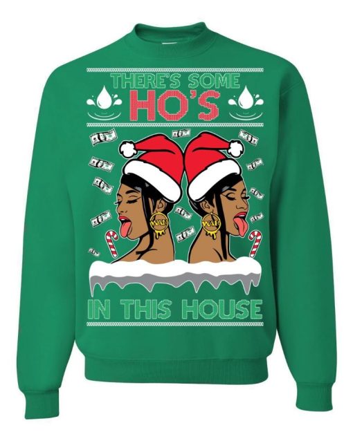 Megan Thee Stallion WAP Ugly Christmas Sweater