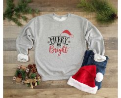 Merry And Bright Christmas Sweatshirt