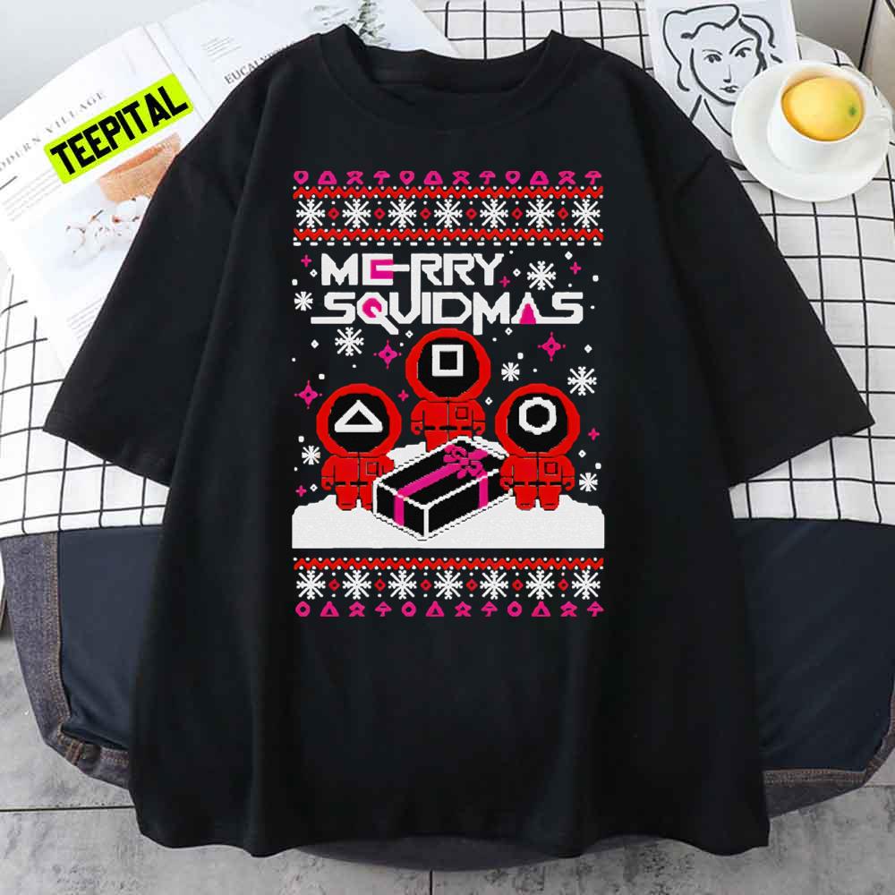 Merry Squidmas Squid Game Movie Ugly Sweatshirt T-Shirt