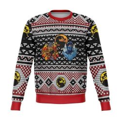 Mortal Combat Ninjas All Over Printed Sweater