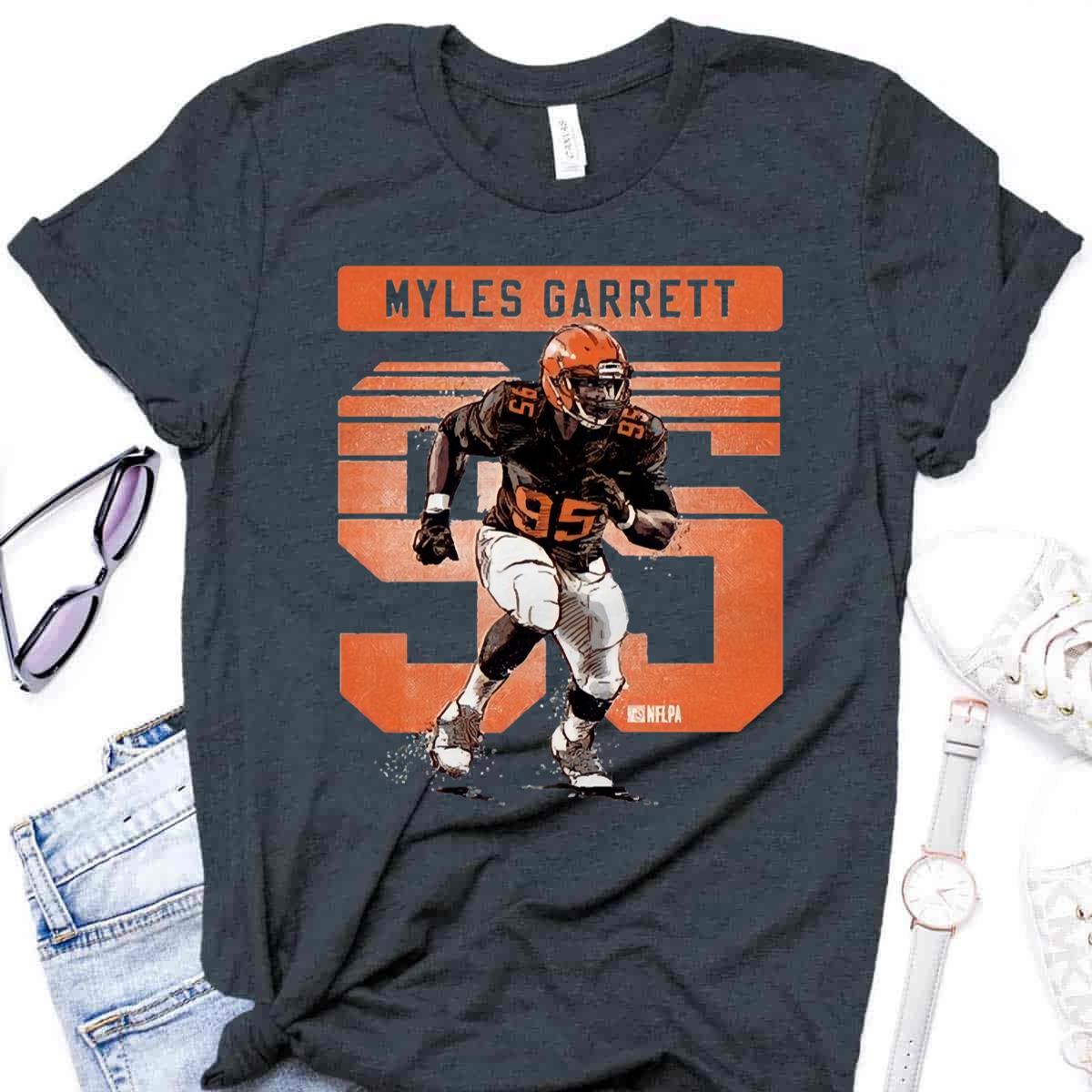 Myles Garrett 95 Cleveland Browns T-Shirt