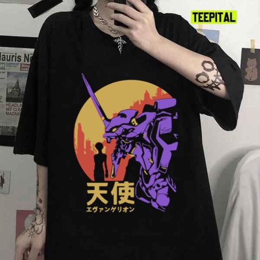 Neon Genesis Evangelion Retro Vintage T-Shirt