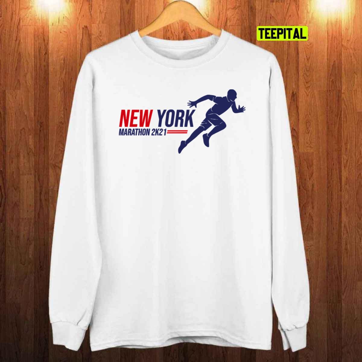 NYC Marathon Run 2021 T-Shirt Sweatshirt