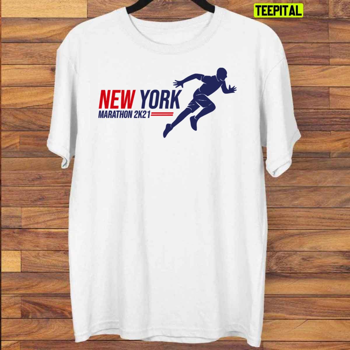 NYC Marathon Run 2021 T-Shirt