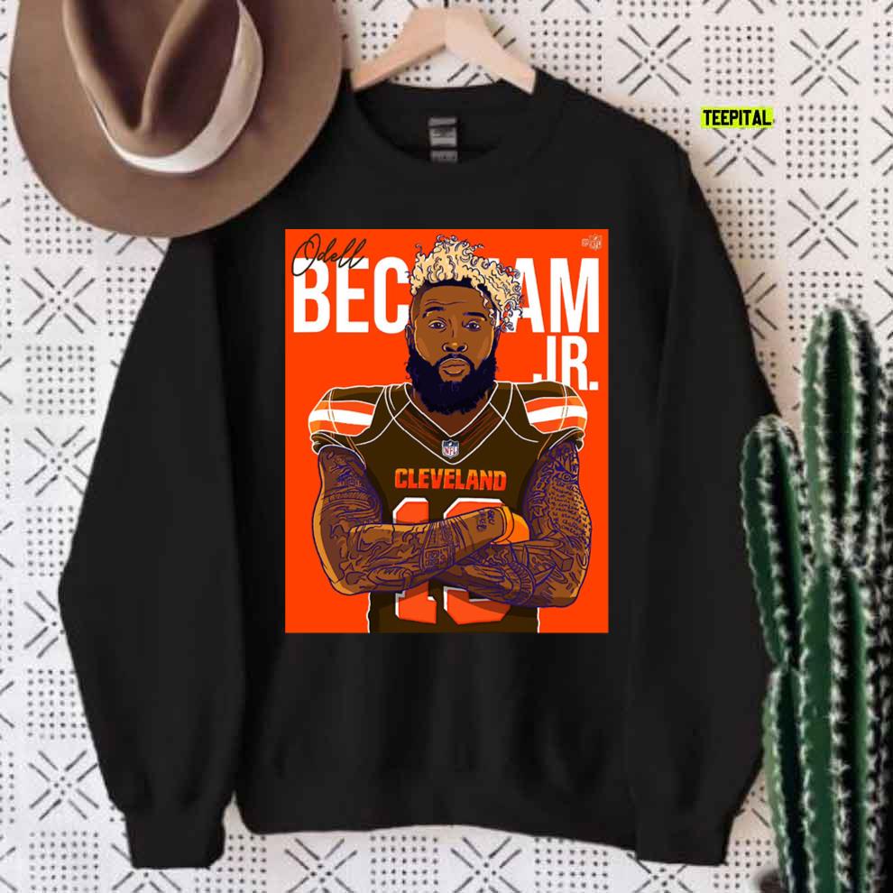 Odell Beckham Jr Signature Cleveland Browns T-Shirt