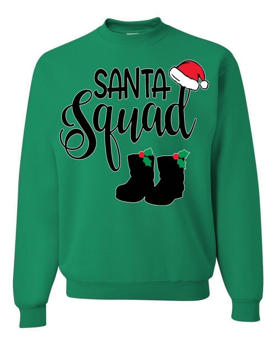 Original Santa Squad Ugly Christmas Sweater – Teepital – Everyday New ...