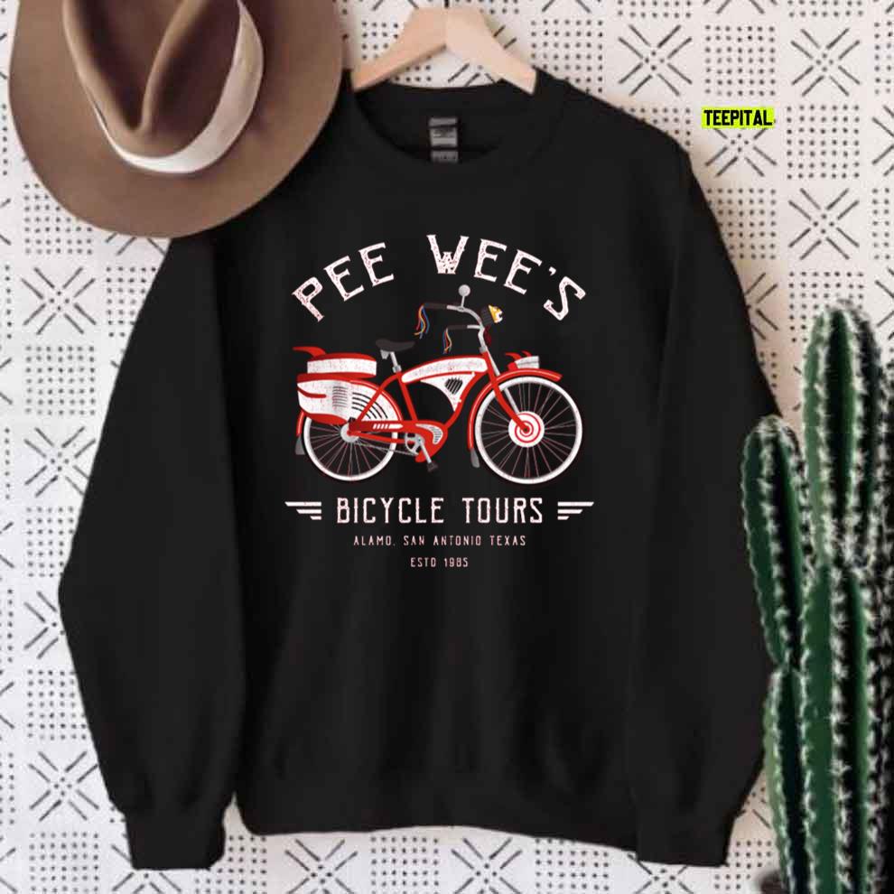 Pee Wee's Bicycle Tours T-Shirt Sweatshirt