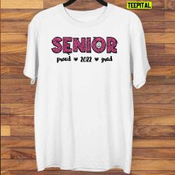 Pink Senior 2022 Leopard Sweatshirt