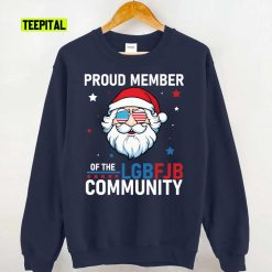 Proud Member Of LGBFJB Community Christmas Santa Sweatshirt