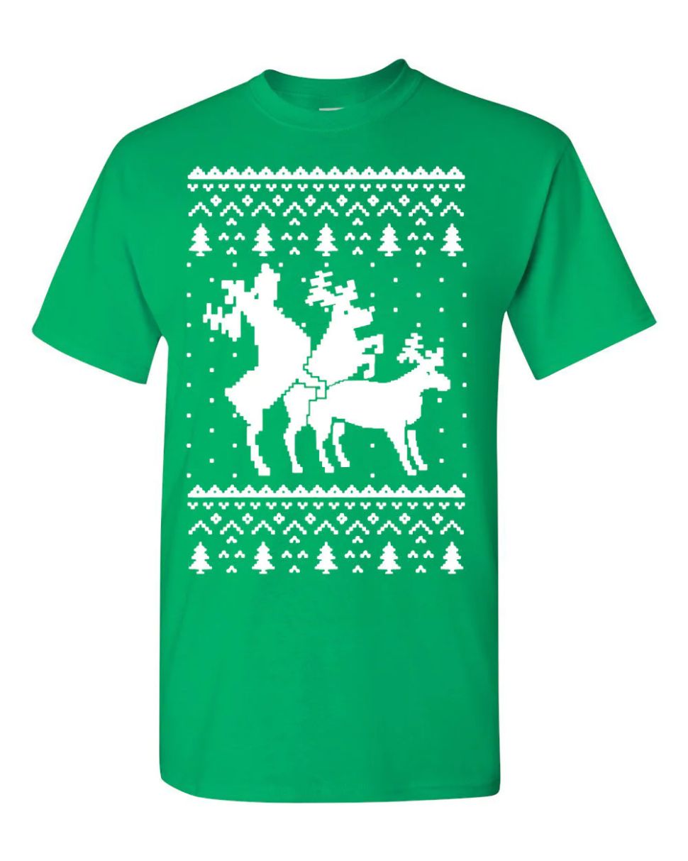 Reindeer Humping Unisex Sweatshirt