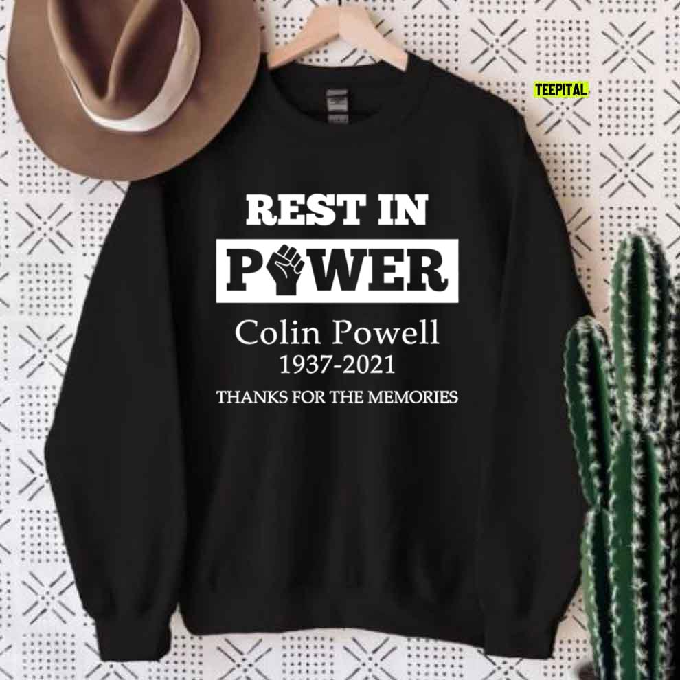Rest in Power Colin Powell 1937 2021 Thanks for the Memories T-Shirt