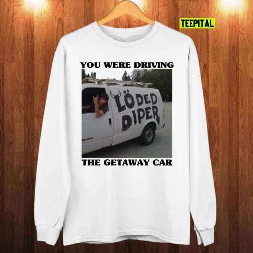 Rodrick Heffley Loded Diper Getaway Car T-Shirt