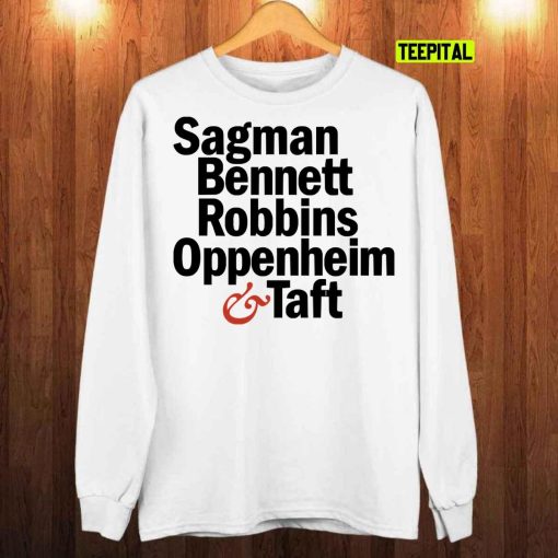 Sagman, Bennett, Robbins, Oppenheim and Taft Unisex T-Shirt