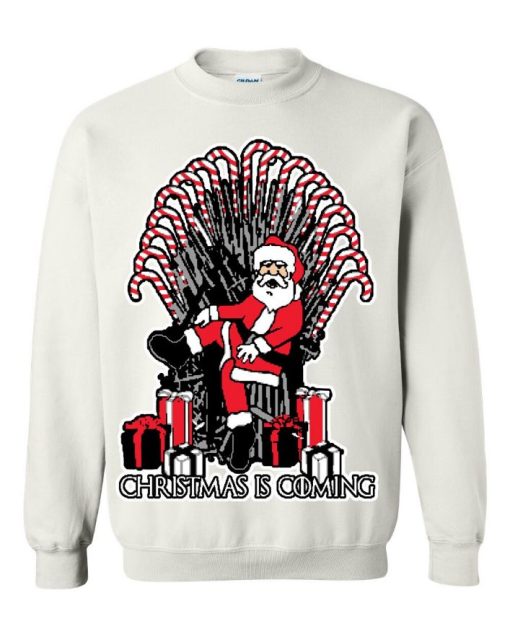 Santa Christmas Is Coming Game Of Throne Christmas Sweater