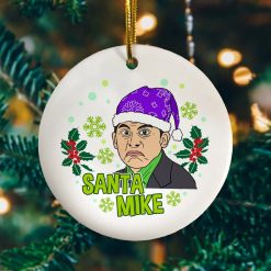 Santa Mike The Office Michael Scott Christmas The Office Christmas 2021 Ornament