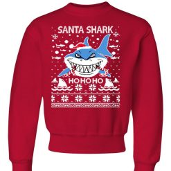 Santa Shark Ugly Christmas Sweater