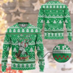 Santa Slay Bells Ring 3D Christmas Sweater