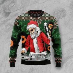 Satan Claus DJ 3D Christmas Sweater