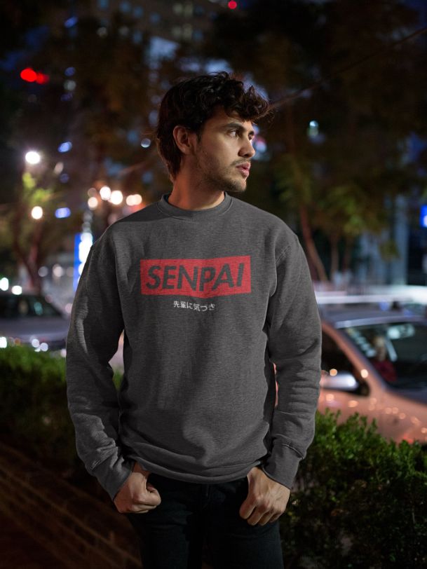 Senpai Japanese Anime Lover Sweatshirt