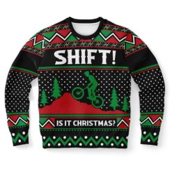 Shift Is It Christmas Ugly Christmas Wool Knitted Sweater