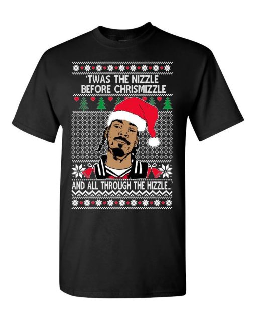 Snoop Dog Fo Shizzle Dizzle Snoop Dog Ugly Christmas Sweater