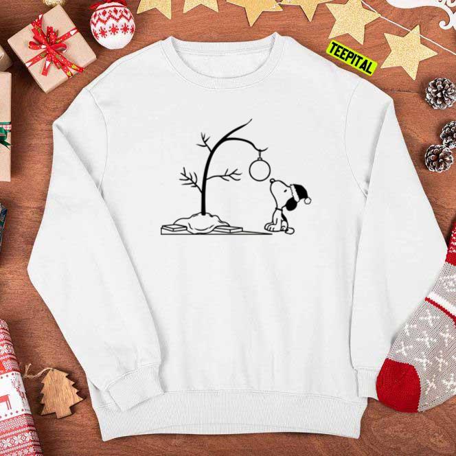 Snoopy Charlie Brown Christmas Tree Sweatshirt