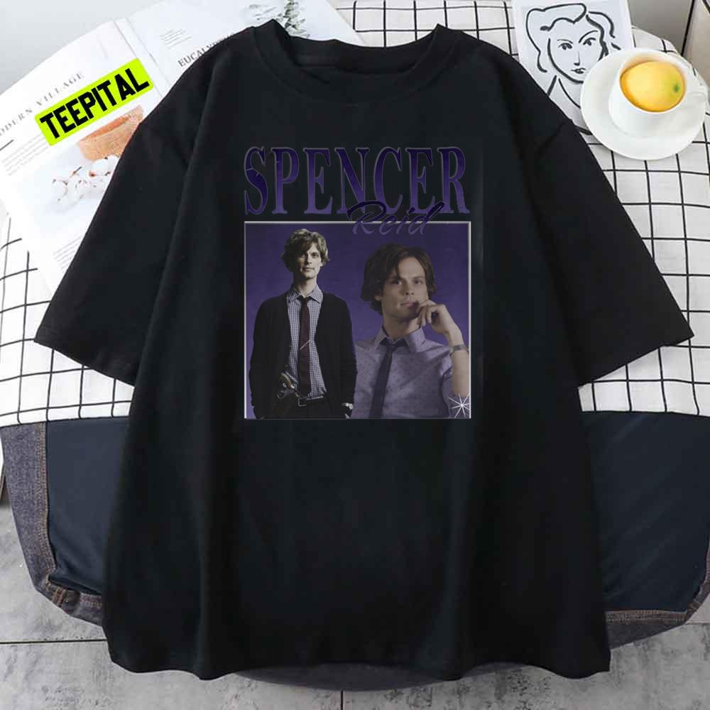 Spencer Reid Criminal Minds TV Series Vintage T-Shirt