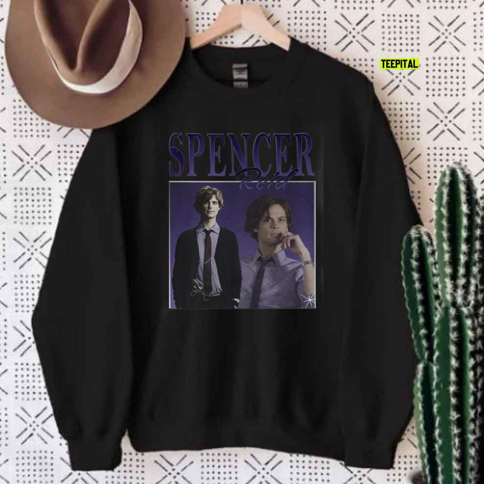 Spencer Reid Criminal Minds TV Series Vintage T-Shirt Sweatshirt