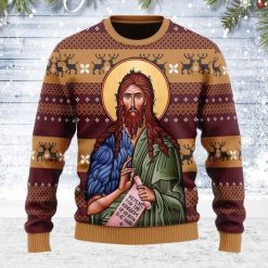 St. John The Baptist Awesome Christmas 3D Sweater