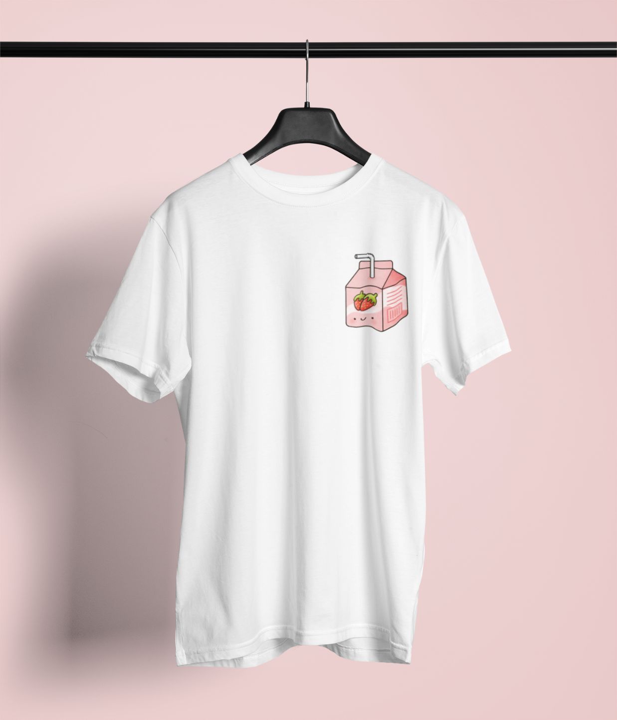 Strawberry Milk Cute T-Shirt, Anime Harajuku Clothing