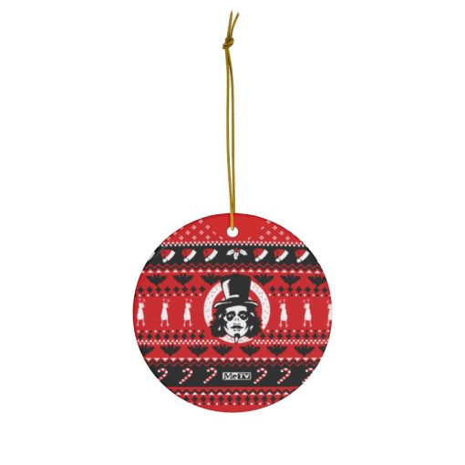 Svengoolie Holiday Knit Ugly Christmas Ceramic Ornament