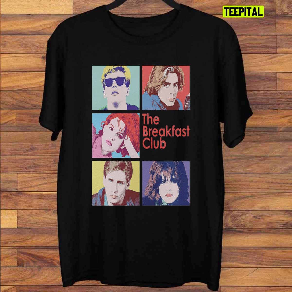 The Breakfast Club Movie 80s Retro Vintage T-Shirt